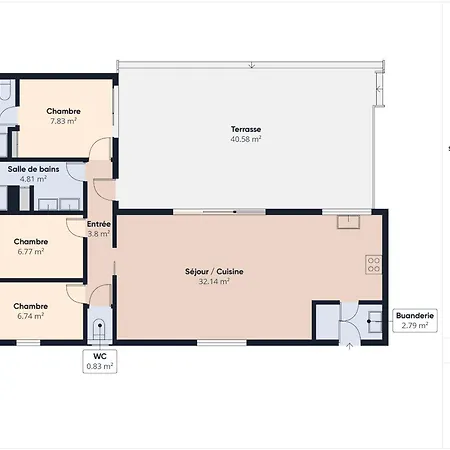 Σαλέ Pour 6 - Piscine Chauffee - Terrasse Brétignolles-sur-Mer